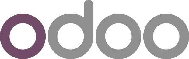 Open-Source-ERP-System für Unternehmensprozesse wie CRM, Lager, Produktion und Buchhaltung. Logo odoo